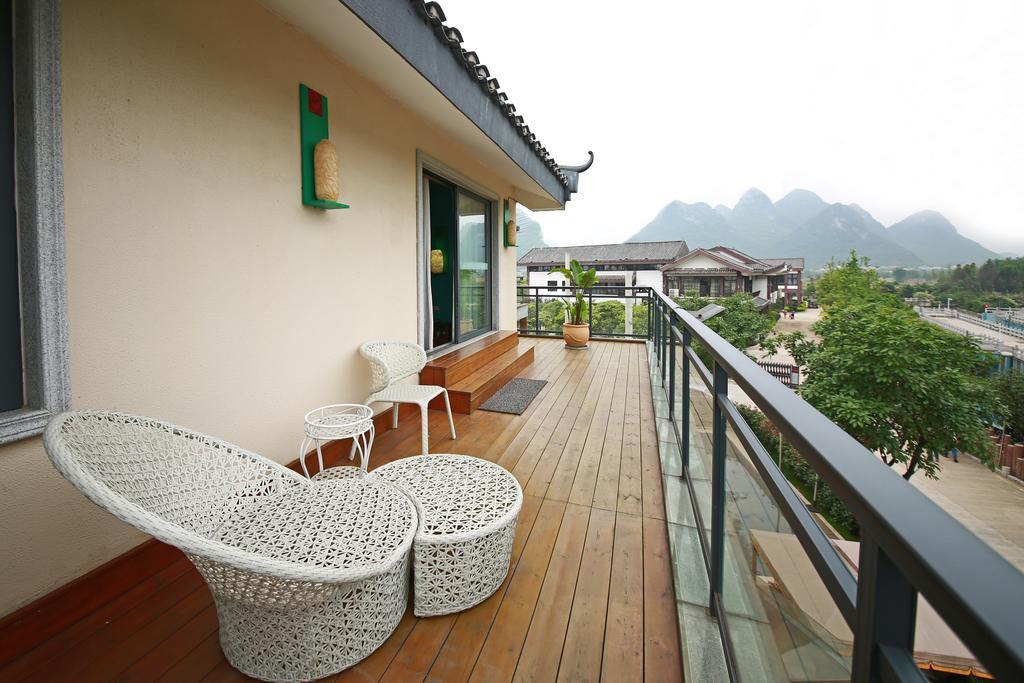 Guilin River View Villa Værelse billede